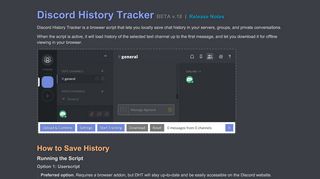 
                            1. Discord History Tracker