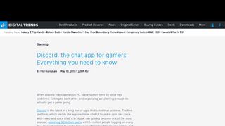 
                            13. Discord, the Chat App for Gamers: Everything You Need to Know ...