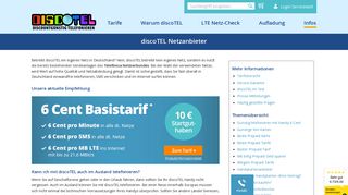 
                            10. discoTEL Netzanbieter