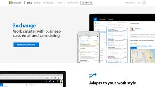 
                            9. Discover Microsoft Exchange business email & calendaring