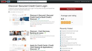 
                            7. Discover Secured Credit Card Login