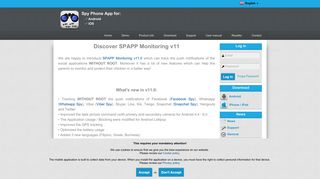 
                            2. Discover SPAPP Monitoring v11 - Spy Phone App
