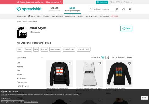 
                            9. Discover Viral Style designs online | Spreadshirt