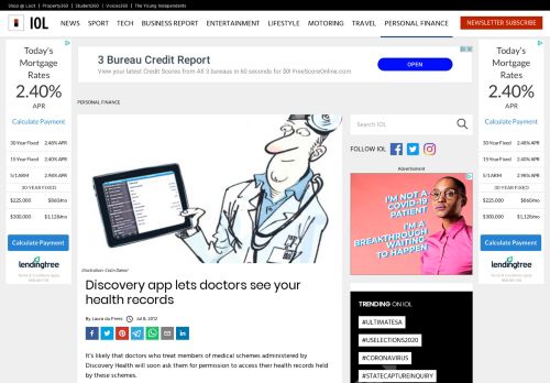 
                            8. Discovery app lets doctors see your health records | IOL Personal ...