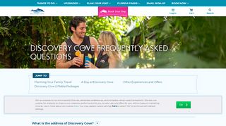 
                            6. Discovery Cove FAQ - Plan Your Discovery Cove Trip | Discovery Cove