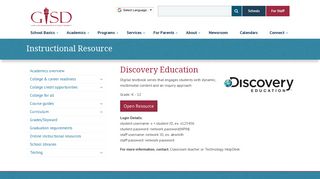 
                            8. Discovery Education | Garland Independent School District