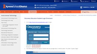 
                            11. Discovery Education Student Login Directions - Kyrene School District