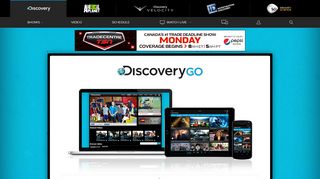 
                            12. Discovery GO - Discovery Canada | Watch Full Episodes | Discovery