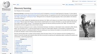 
                            8. Discovery learning - Wikipedia