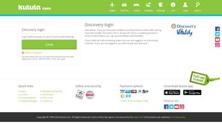 
                            6. Discovery Login - kulula.com