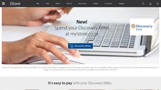 
                            8. Discovery miles - iStore