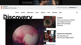 
                            1. Discovery - Official Site