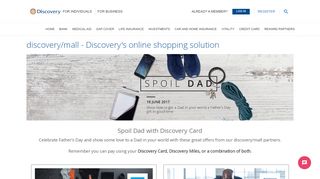 
                            3. discovery/mall - Discovery's online shopping solution - Discovery