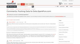 
                            2. Discuss Tutorial: Pushing Data to Data.SparkFun.com - learn.sparkfun ...