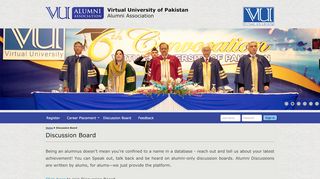 
                            3. Discussion Forum - VU Alumni - Virtual University