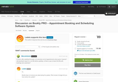 
                            5. Discussion on Bookly PRO – Appointment Booking ... - CodeCanyon