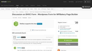 
                            12. Discussion on DHVC Form : Wordpress Form for WPBakery Page ...