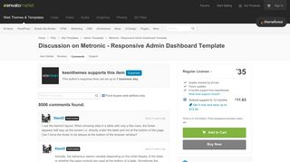 
                            6. Discussion on Metronic - Responsive Admin Dashboard Template ...