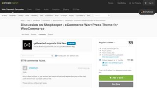 
                            5. Discussion on Shopkeeper - eCommerce WP Theme ... - ThemeForest