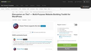 
                            3. Discussion on The7 — Multi-Purpose Website Building Toolkit for ...