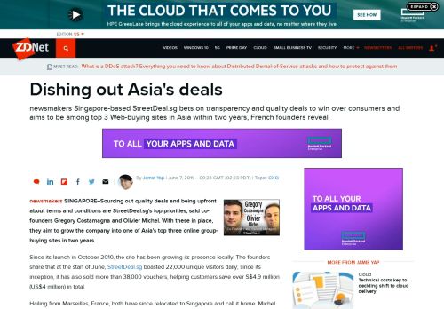 
                            12. Dishing out Asia's deals | ZDNet