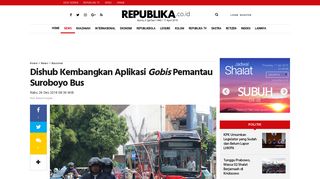 
                            12. Dishub Kembangkan Aplikasi Gobis Pemantau Suroboyo Bus ...