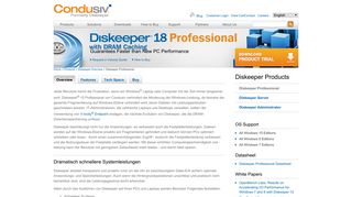 
                            2. Diskeeper Professional: Übersicht | Optimale PC-Leistung und ...