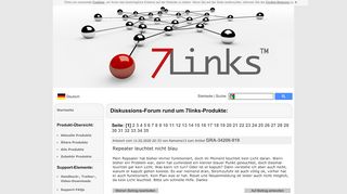 
                            9. Diskussions-Forum rund um 7links-Produkte