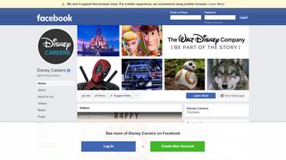 
                            11. Disney Careers - Home | Facebook