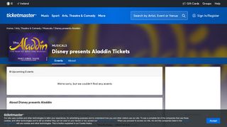 
                            11. Disney presents Aladdin Tickets | Musicals Times & Details ...