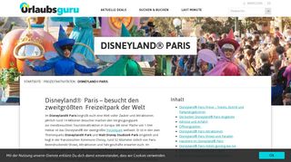 
                            9. Disneyland® Paris - Infos zu Preisen, Öffnungszeiten und Tickets