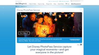 
                            3. Disney's PhotoPass Service | Walt Disney World Resort