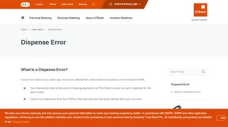 
                            1. Dispense Error | GTBank