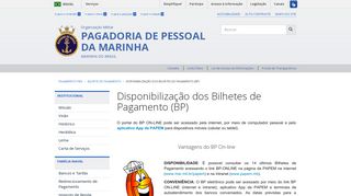 
                            2. Disponibilização dos Bilhetes de Pagamento (BP) | PAPEM