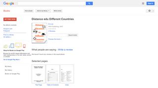 
                            9. Distance edu Different Countries