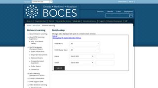 
                            6. Distance Learning / Buzz Login Lookup