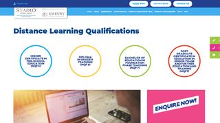 
                            3. Distance Learning Qualifications - Embury