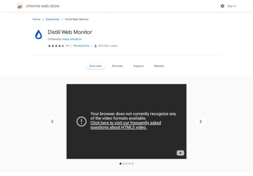 
                            6. Distill Web Monitor - Google Chrome