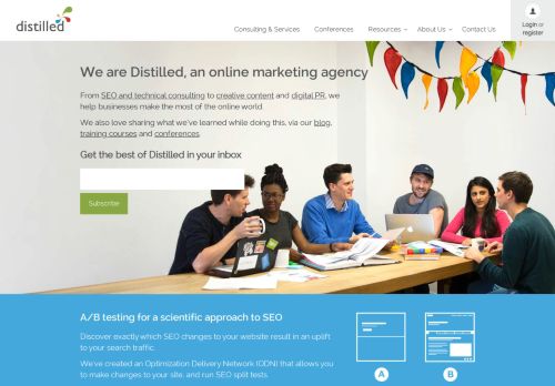 
                            10. Distilled: Smarter Online Marketing