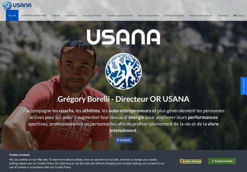 
                            4. Distributeur USANA Français :: au Canada et en France