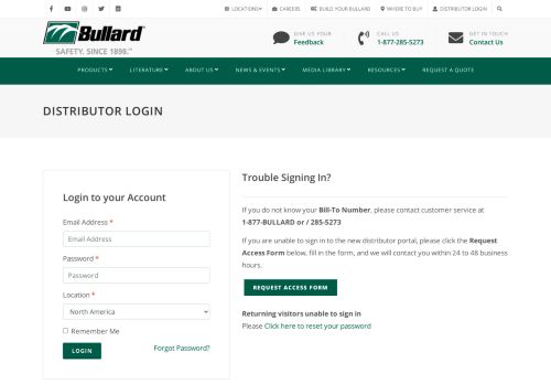 
                            9. Distributor Login - Bullard