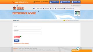 
                            2. Distributor Login - Indane Online : Online Gas Booking and Services