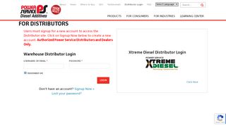 
                            13. Distributor Login - Power Service