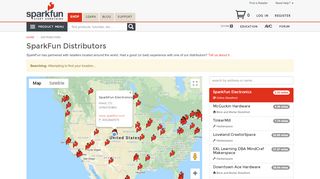 
                            12. Distributors - SparkFun Electronics