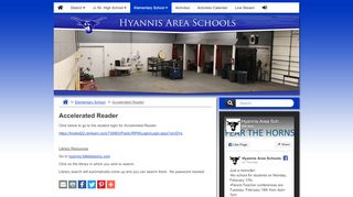 
                            11. District 11 Area Schools - Accelerated Reader