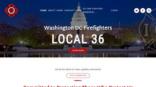 
                            8. District of Columbia Firefighters Association - IAFF Local 36 Online