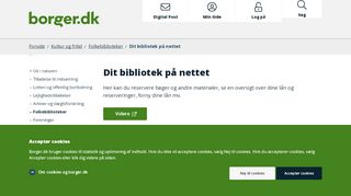 
                            7. Dit bibliotek på nettet - Borger.dk