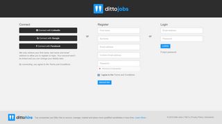 
                            1. Ditto Jobs - Login