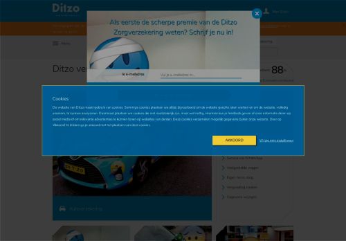 
                            1. Ditzo Verzekeringen: direct online verzekeren