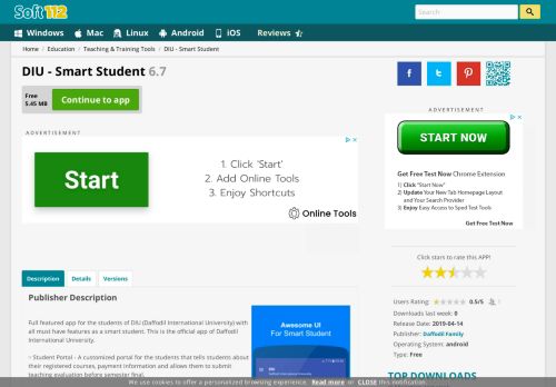 
                            9. DIU - Smart Student 5.2 Free Download